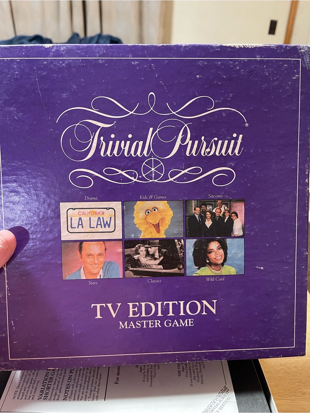 Parker Brothers Trivial Pursuit TV Edition Master Game Complete Board Game 6042